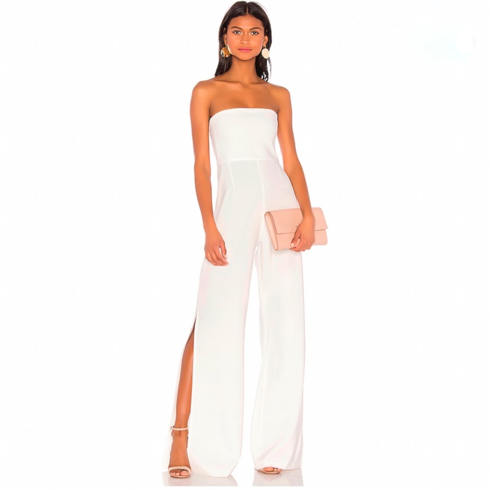 Nookie Glamour Jumpsuit in White